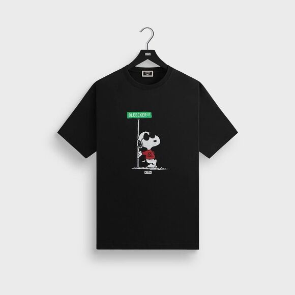 KITH Other - Kith for Peanuts Joe Cool Bleeker Street T Shirt Tee S SM SMALL NEW NWT Black